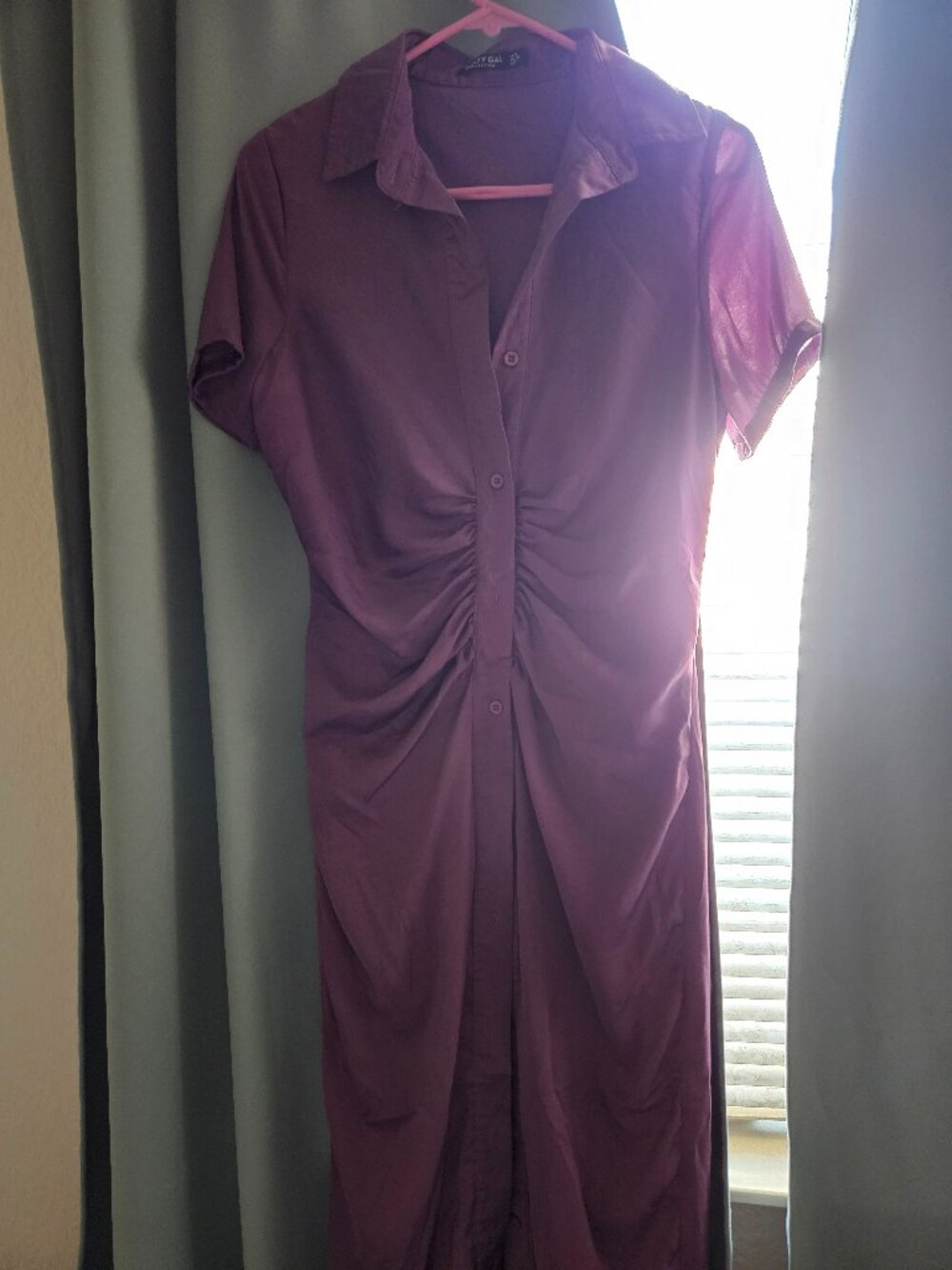 Nasty Gal Brand Purple Maxi Dress Size 2